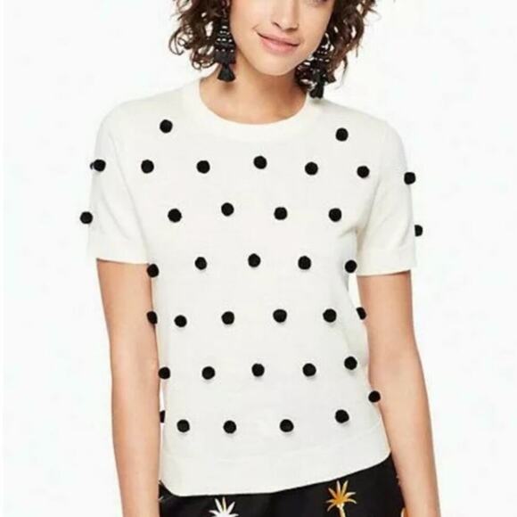Kate Spade Pom Sweater Size XS - Picture 2 of 6